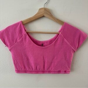 NWOT FP Movement Magenta Crop Top